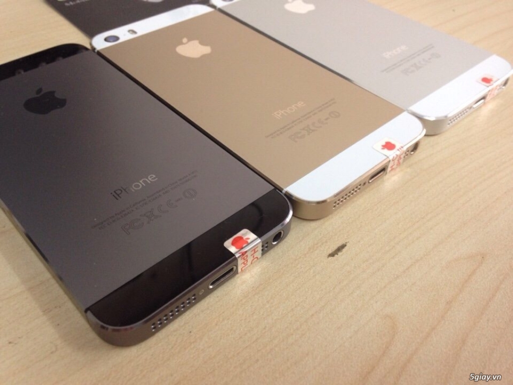 iphone 5s lock Nhật 32G đủ 3 màu vỏ zin 99% không bán hàng lên vỏ - 4