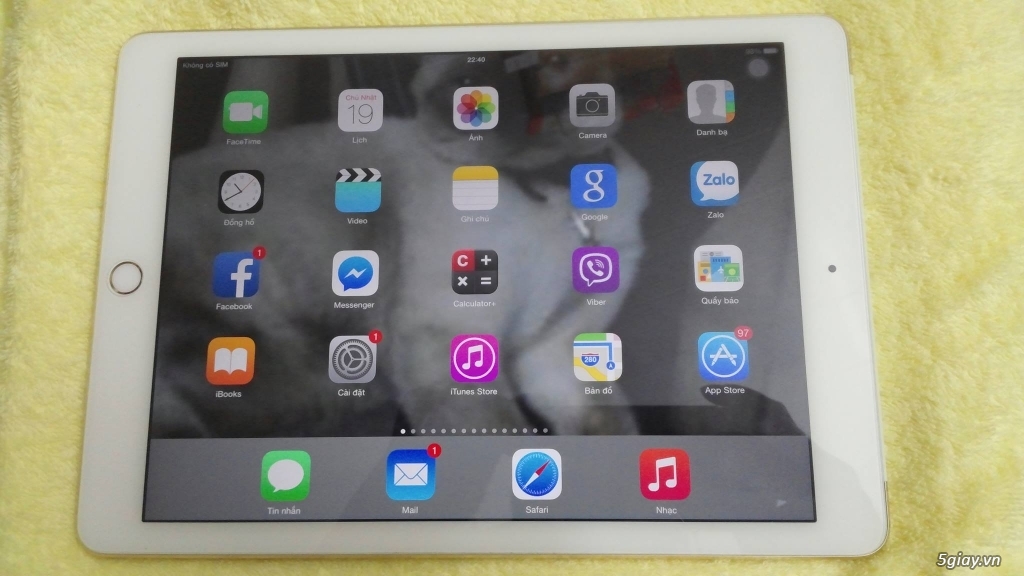 Bán iPad Air 2  Cellular mới dùng 2 tháng - 2