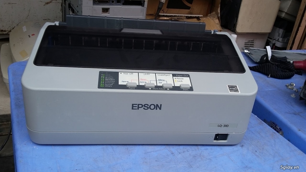 Máy in kim Epson LQ 300+ II cũ,linh kiện máy in kim LQ ! - 1