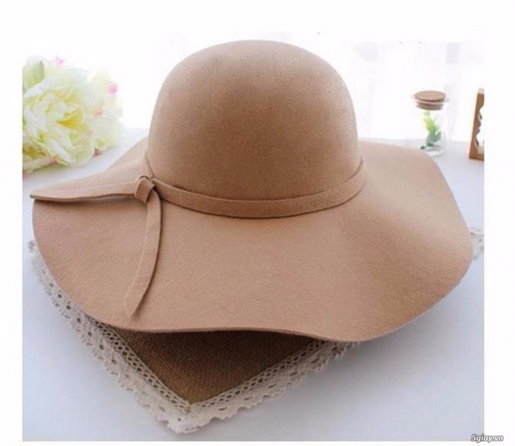 HCM - Yumi Hat Shop chuyên bán các loại: nón Fedora rộng vành, vành nhỏ, Flobby, Panama, nón phớt, n - 5