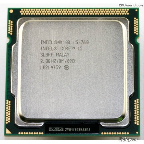 Bán Combo I5 760, 8G ram VGA GeForce 650Ti - 3