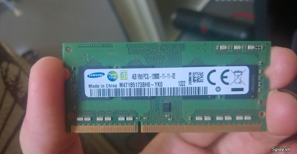 RAM LAPTOP  (Samsung - DDR3 - 4GB - Bus 1600Mhz - PC3 12800)