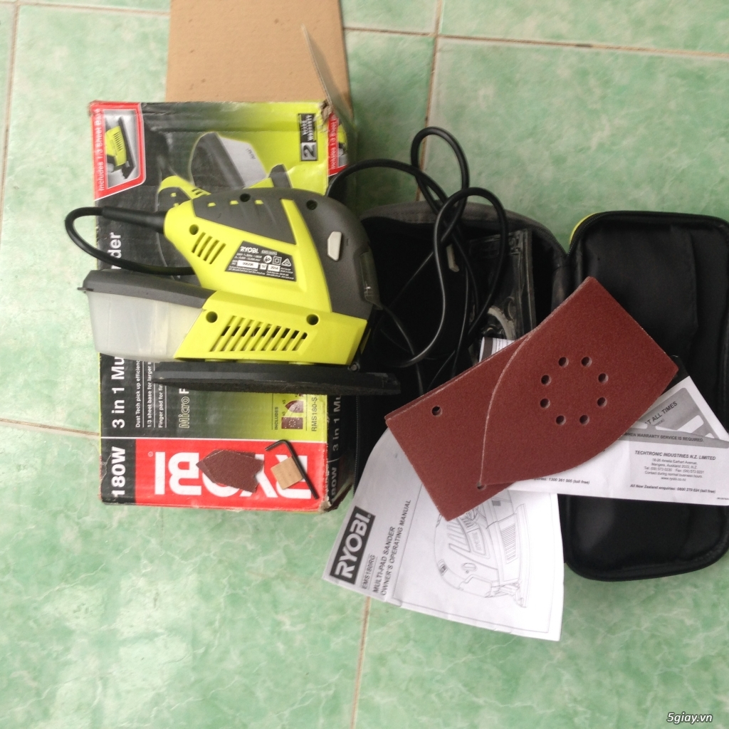 Dụng cụ cầm tay AEG, RYOBI, OZITO 12v , 18v máy cắt, nhám, ...