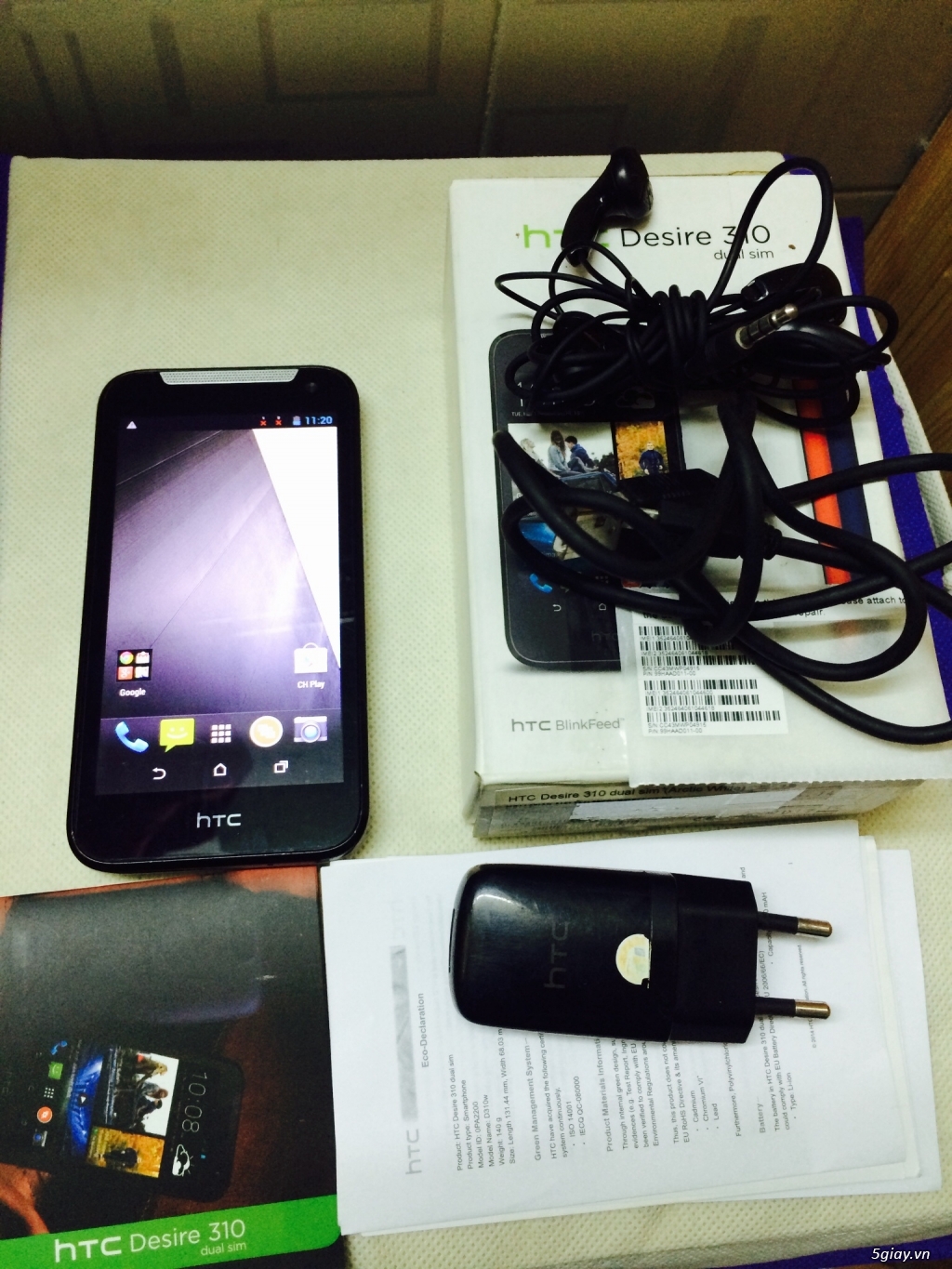 HTC 310 FPT fullbox - chữa cháy giá tốt