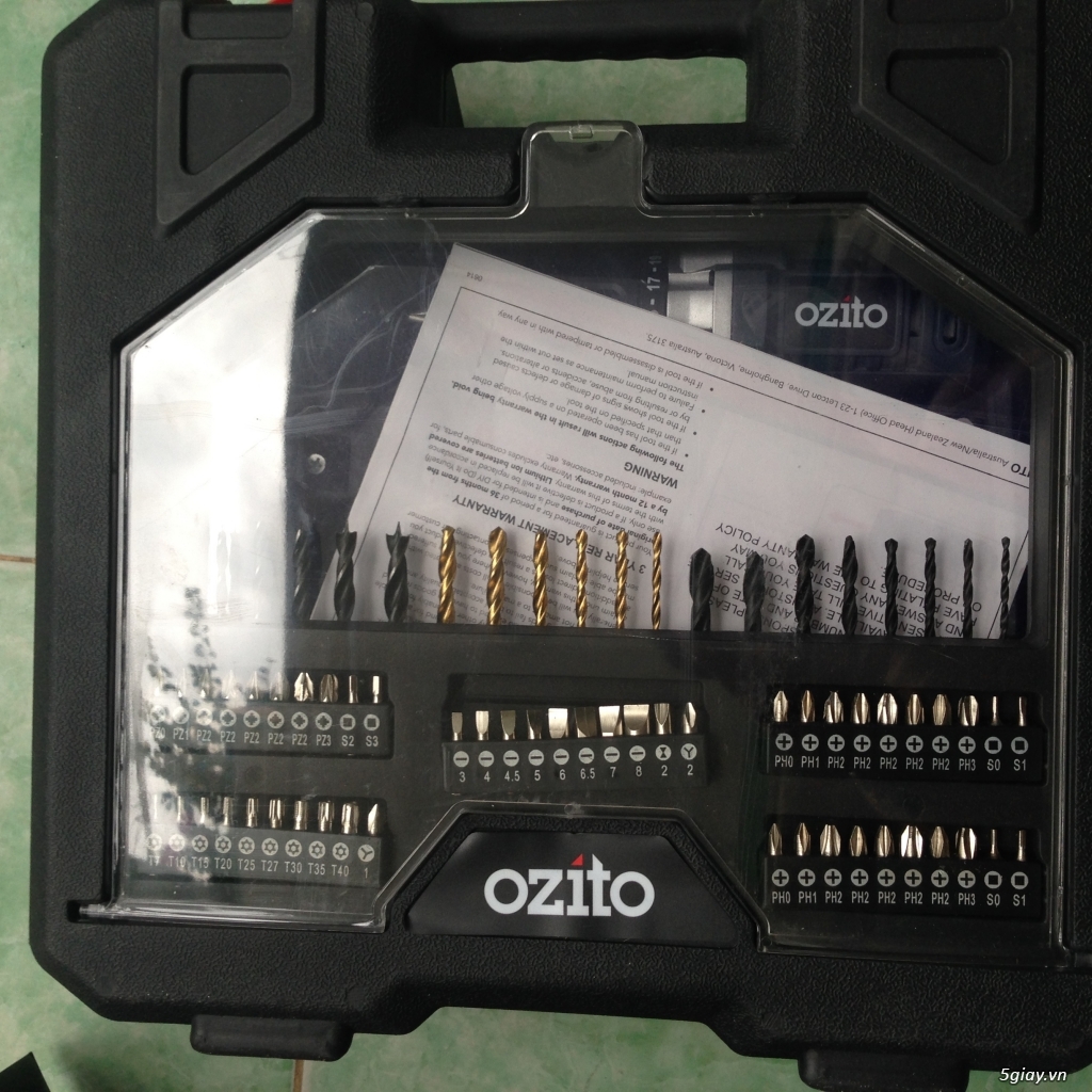 Dụng cụ cầm tay AEG, RYOBI, OZITO 12v , 18v máy cắt, nhám, ...