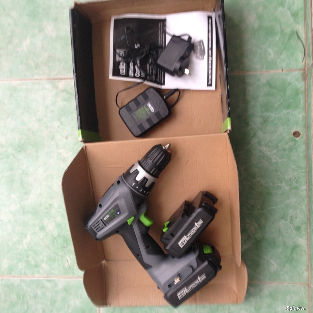 Dụng cụ cầm tay AEG, RYOBI, OZITO 12v , 18v máy cắt, nhám, ...