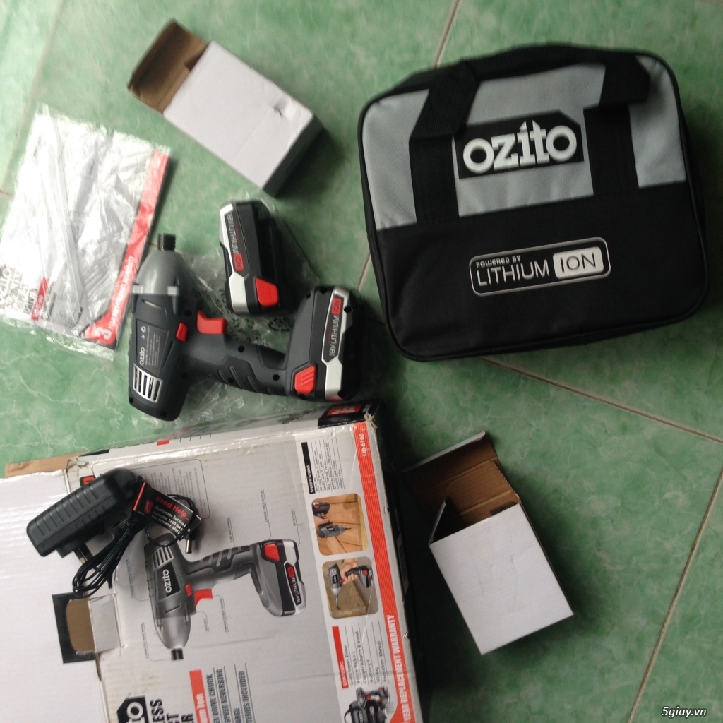 Dụng cụ cầm tay AEG, RYOBI, OZITO 12v , 18v máy cắt, nhám, ...