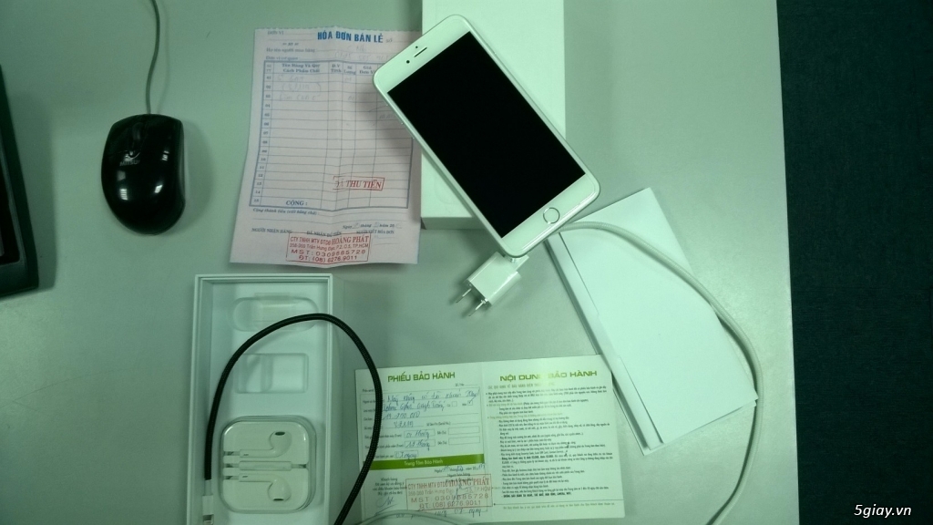 Iphone 6 plus Silver 64g (mã LL) - Fullbox Active 25-04-2015