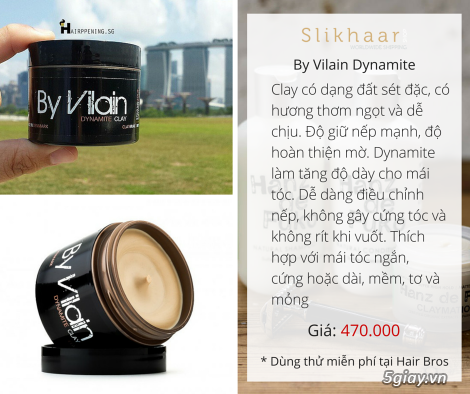 Hair Bros - Sáp vuốt tóc chính hãng By Vilain, Hanz de Fuko + Pomade - 4