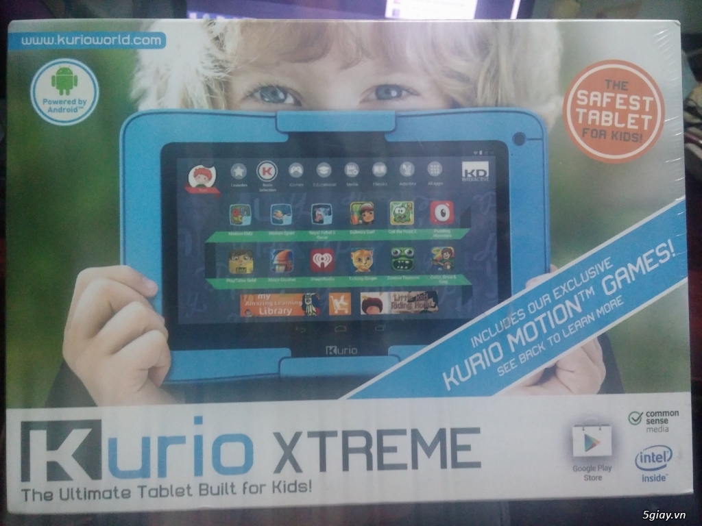 Máy tính bản cho trẻ em Kurio Xtreme hàng chính hãng xách tay - 2