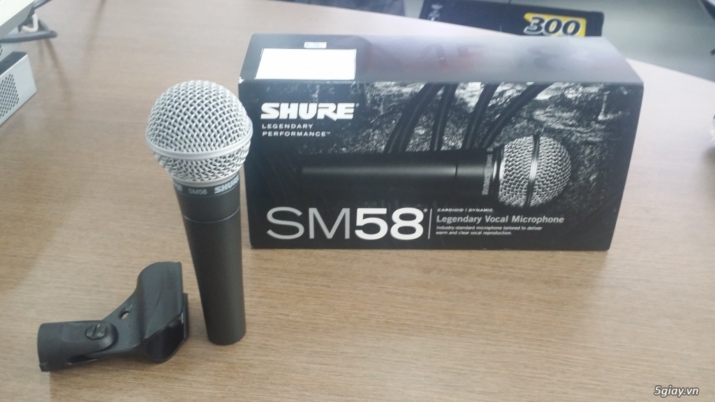 Micro Shure SM58 huyền thoại