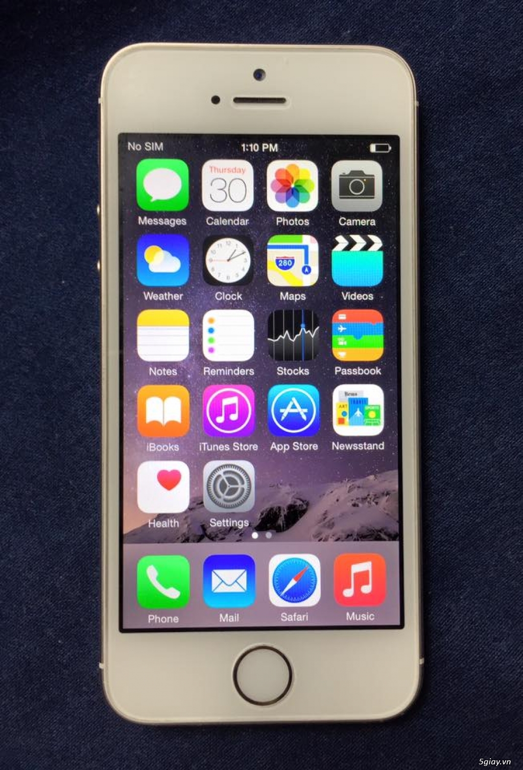 Iphone 5s 16gb gold zin từng con ốc đít - 4