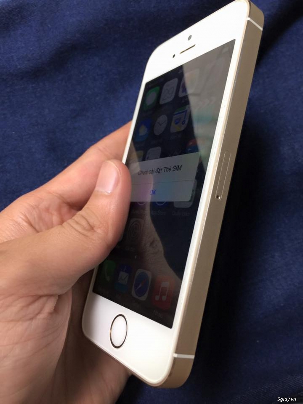 Iphone 5s 16gb gold zin từng con ốc đít - 3