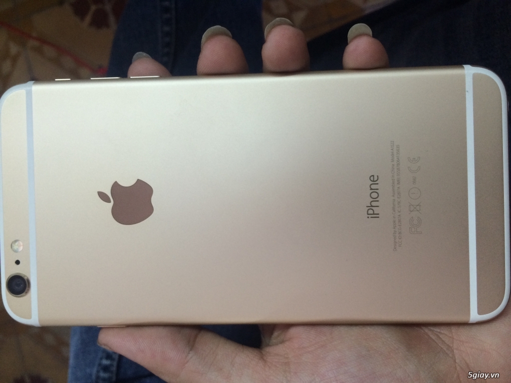 iPhone 6 plus gold lock như mới99,999% - 3