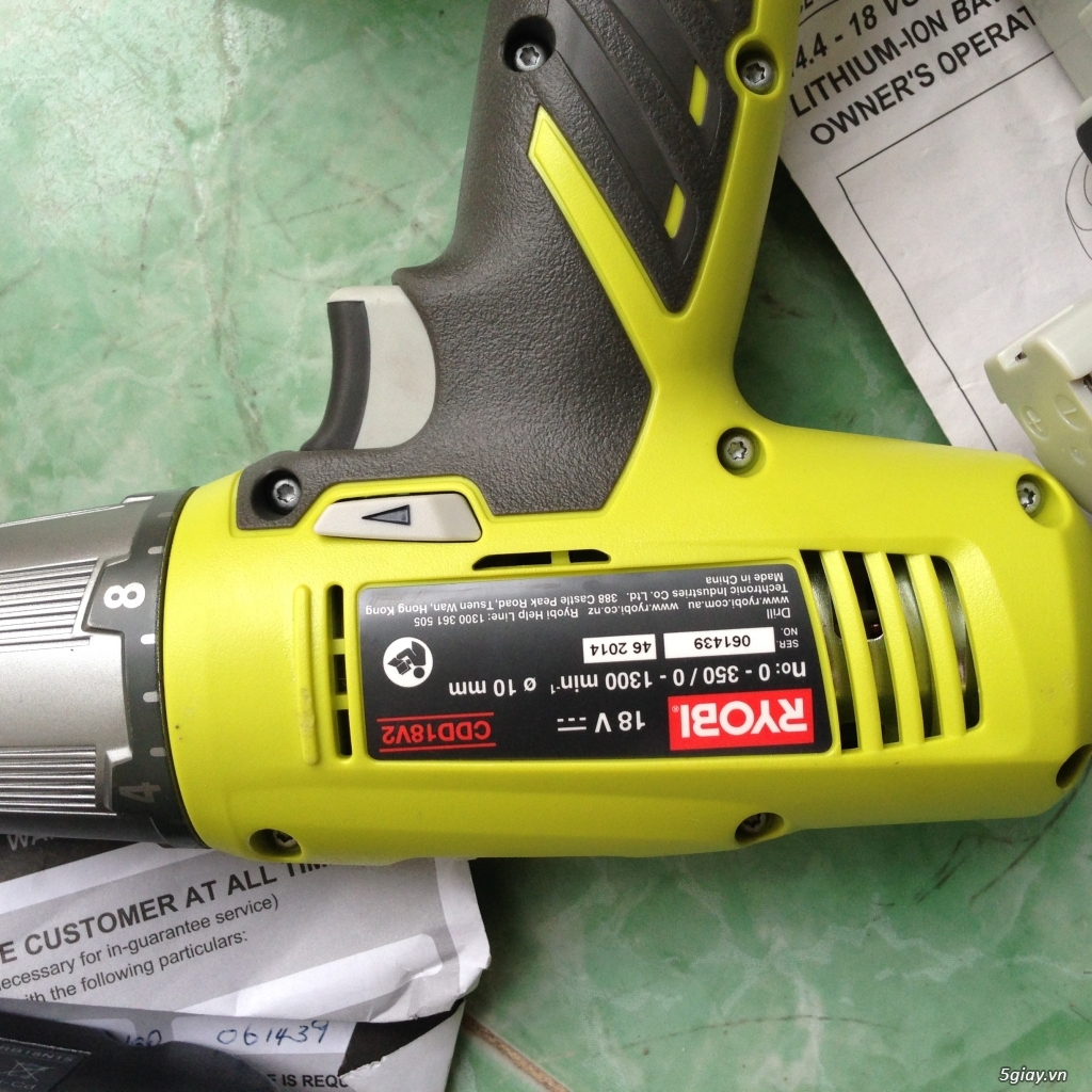 Dụng cụ cầm tay AEG, RYOBI, OZITO 12v , 18v máy cắt, nhám, ...