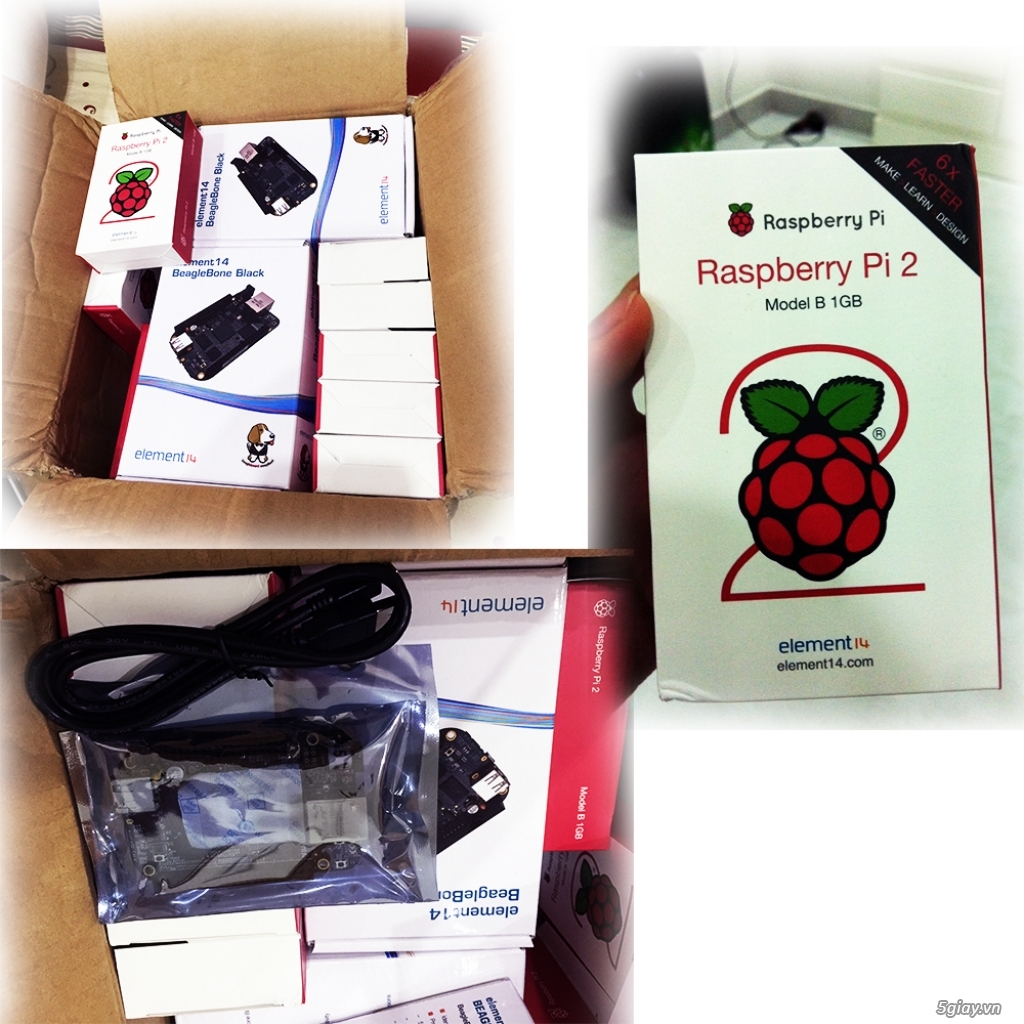 Raspberry Pi 2 - Model B (2015) - Made in UK - 3