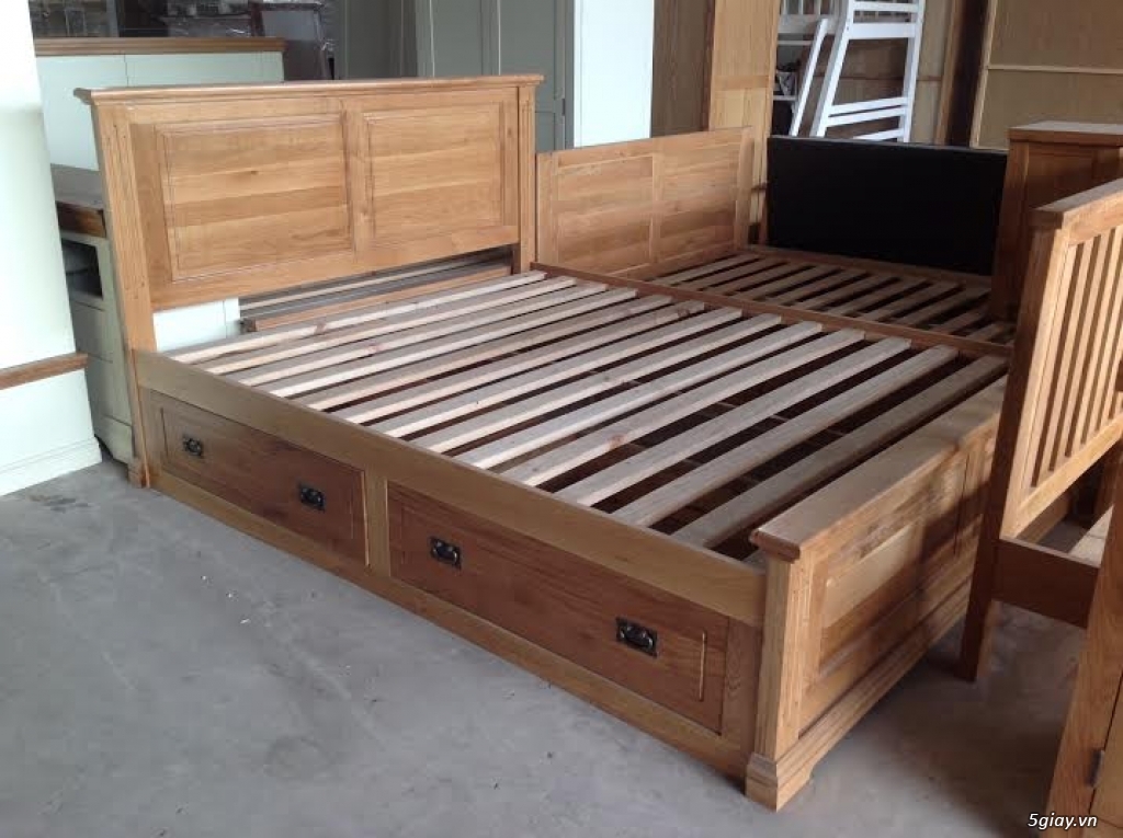 Bàn ghế giường tủ gỗ sồi Mỹ và Nga giá tốt nhất Sài Gòn - 21