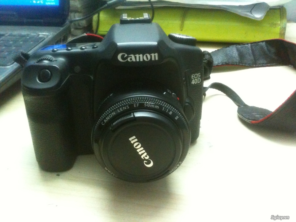 Canon 40D và lens 50F1.8 - 2