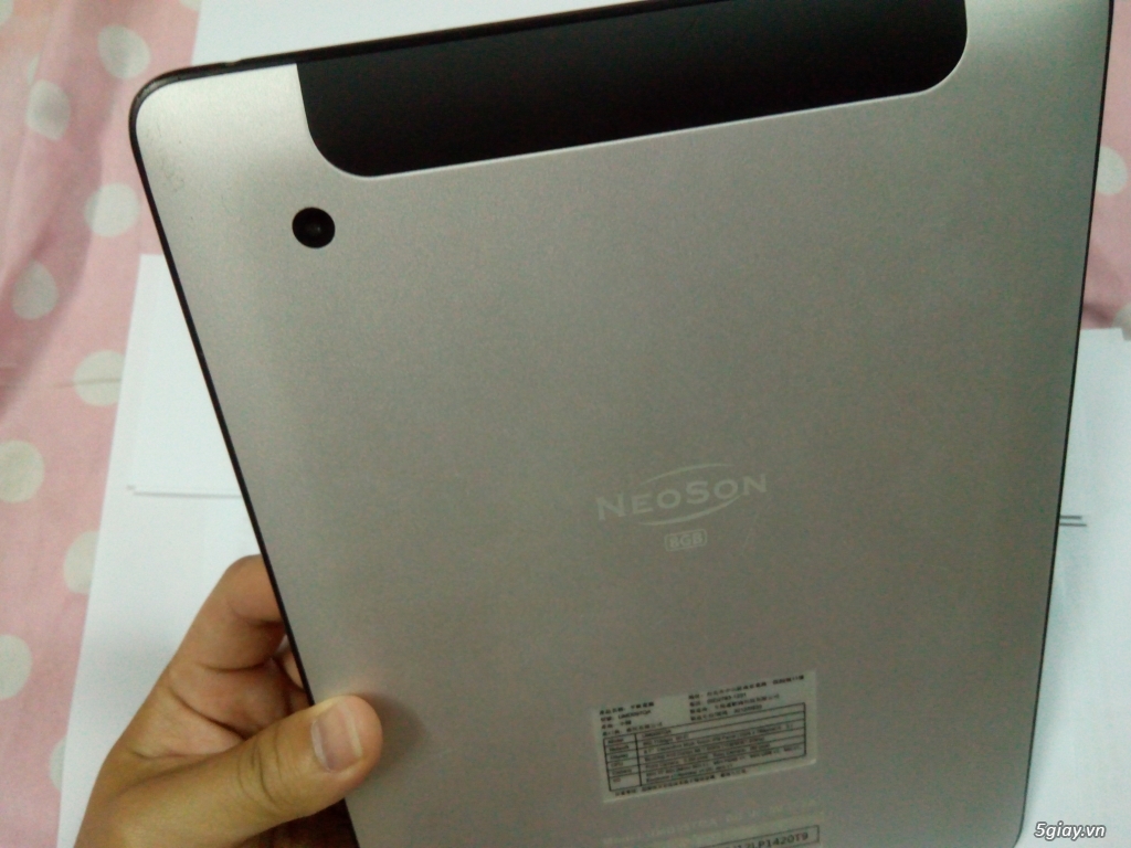 Ipad 10 inches vỏ nhôm 8GB 1.5tr - 1