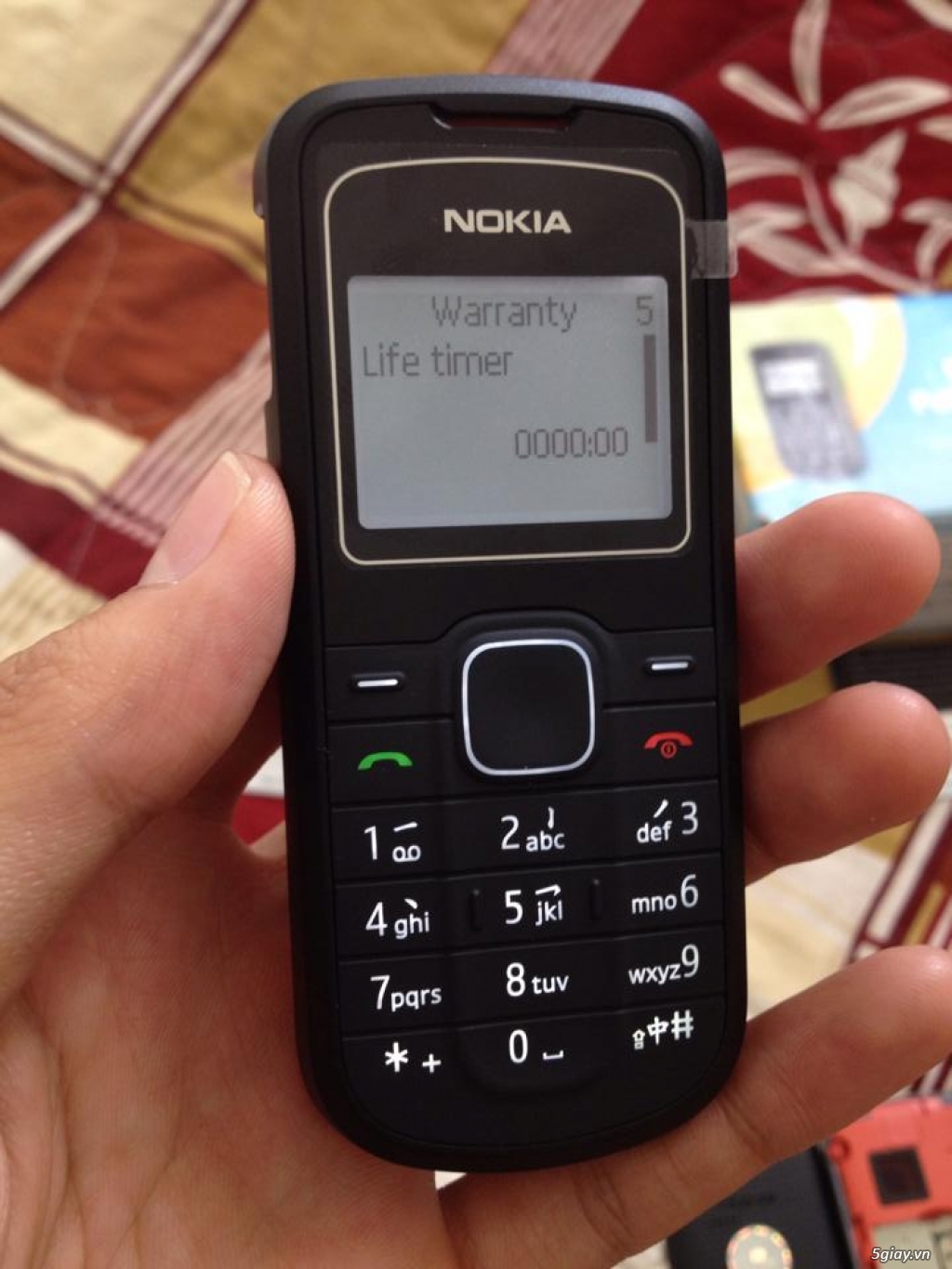 Nokia 1202 new 100% hàng sưu tầm còn nguyên thẻ bảo hành Nokia Care - 2