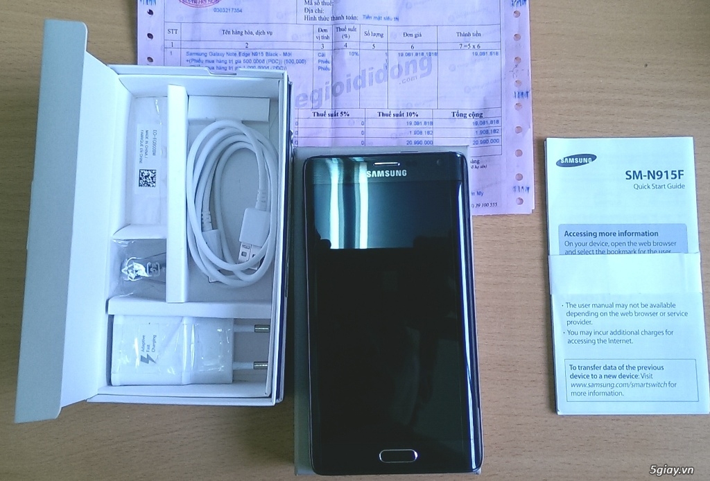 Bán Samsung Galaxy Note Edge Chính hãng TGDĐ còn BH 03/2016