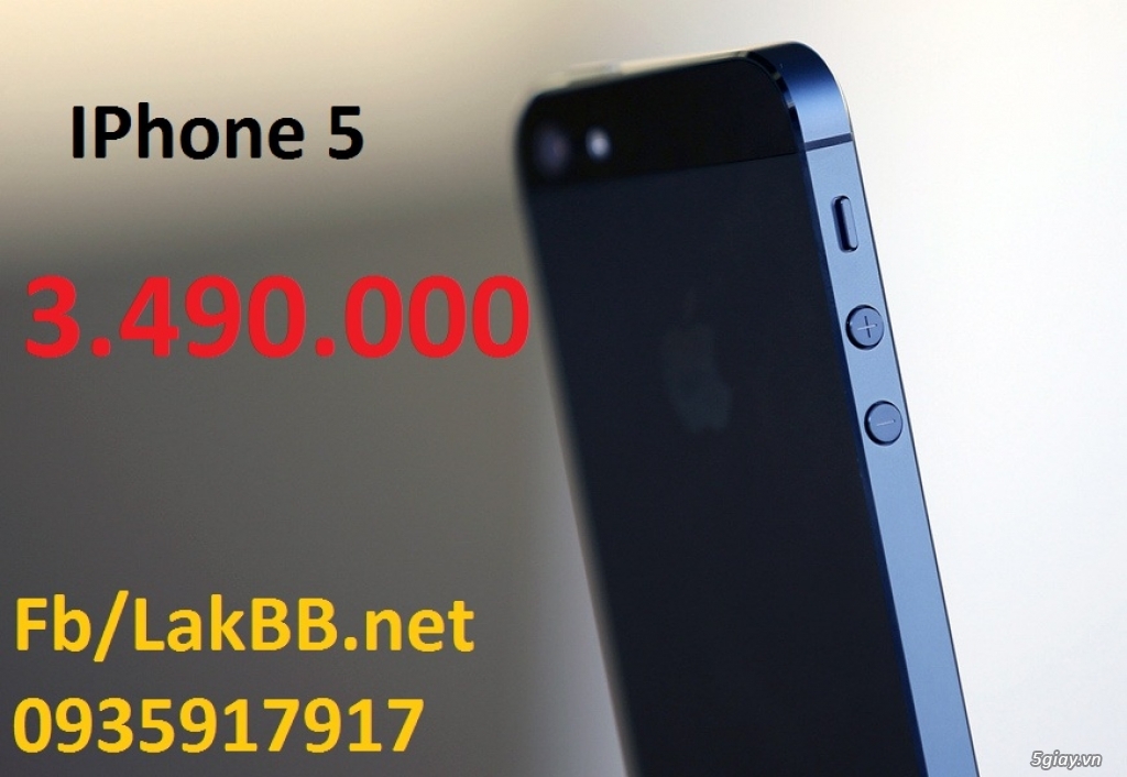 LakBB.net Iphone 5 Lock nhật về nhiều giá cạnh tranh