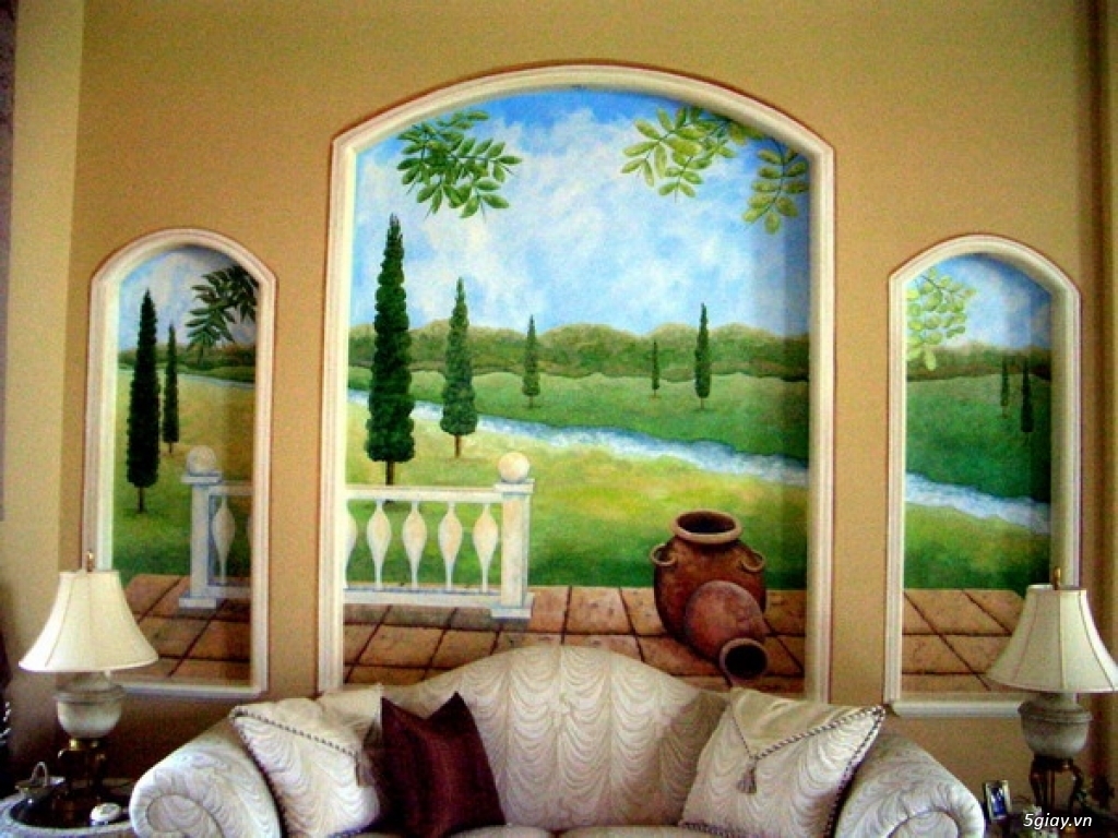 Vẽ Tranh Tường - Trang Trí Mút Xốp Mô Hình Chuyên Nghiệp - 19