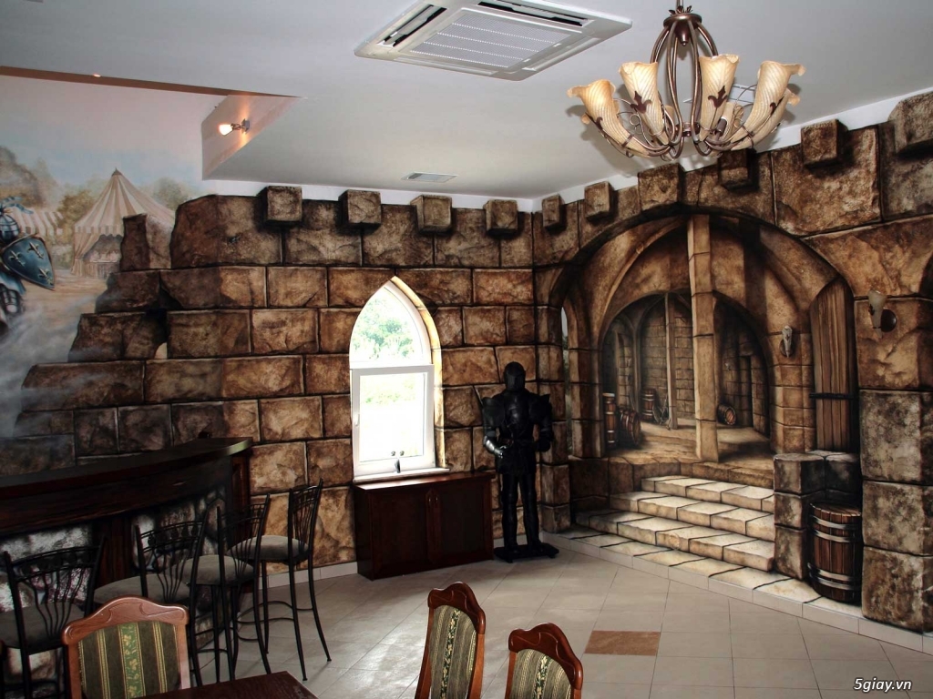 Vẽ Tranh Tường - Trang Trí Mút Xốp Mô Hình Chuyên Nghiệp - 20