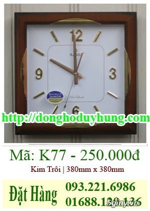 Đồng hồ treo tường giá rẻ tại Hà Nội - 15