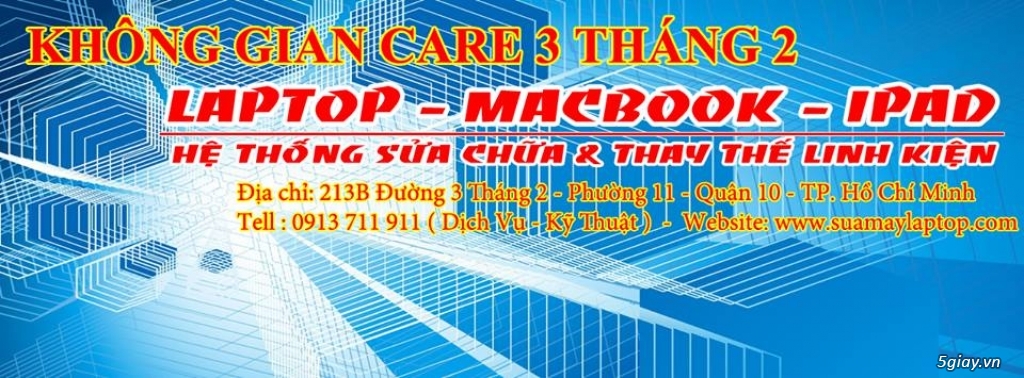Dịch Vụ Sữa Chữa Laptop-MACBOOK Chuyên Nghiệp