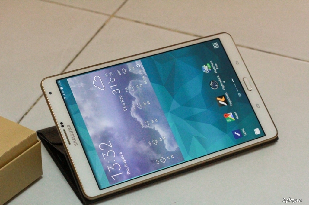 Bán Galaxy TabS 8,4 T705 White hóa đơn SSVN, 99% fullbox giá rẻ có giao lưu. - 4