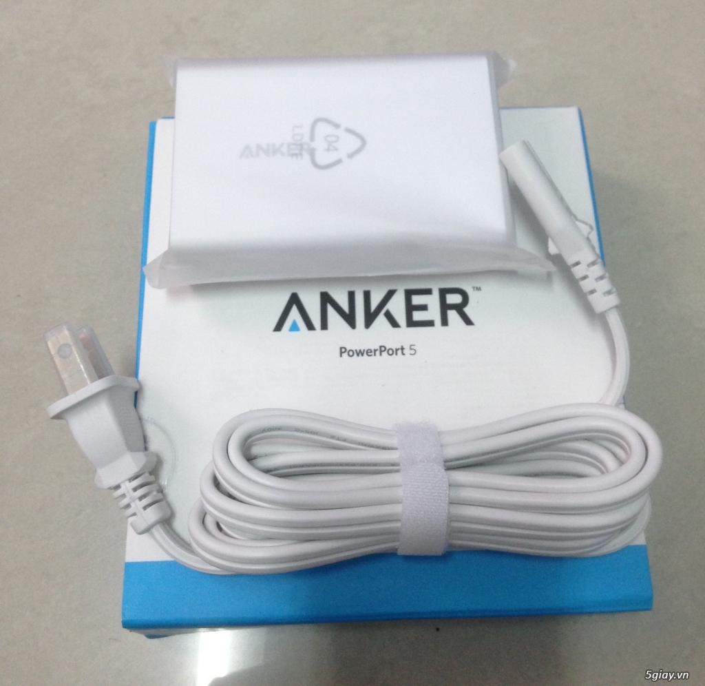 Bán cục sạc Anker 40W 5 port giá tốt nhất thị trường - 4