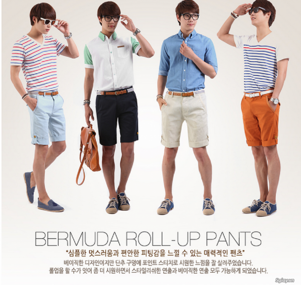 Trùm quần short nam Korea hiệu Dangoon - 2