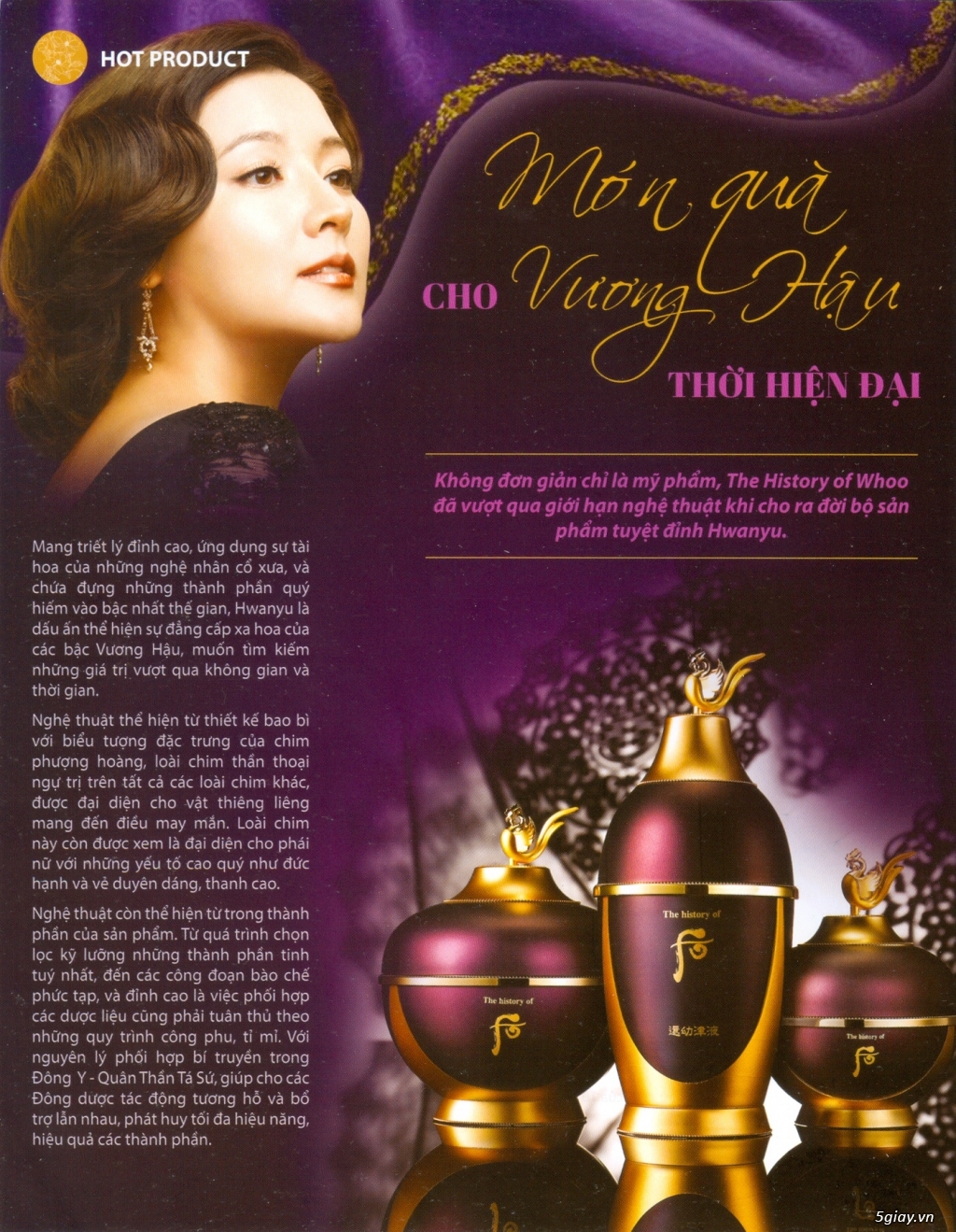 BÍ MẬT VẼ ĐẸP HOÀNG HẬU - MỸ PHẨM OHUI