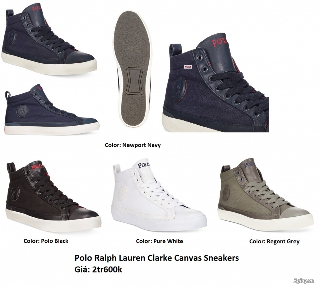 ĐẲNG CẤP SANG CHẢNH - Giày Sneaker POLO RALPH LAUREN, Giày ADIDAS Springblade Running từ Mỹ về - 14