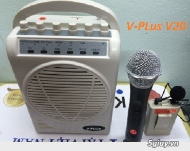 Máy trợ giảng V-PLus V20 giá rẻ, Thiết bị âm thanh trợ giảng cho giáo viên - 7
