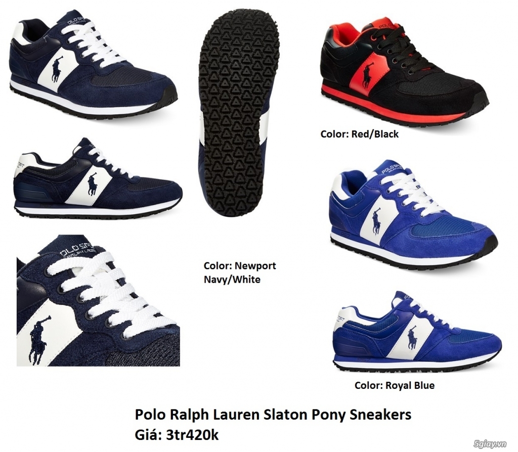 ĐẲNG CẤP SANG CHẢNH - Giày Sneaker POLO RALPH LAUREN, Giày ADIDAS Springblade Running từ Mỹ về - 18