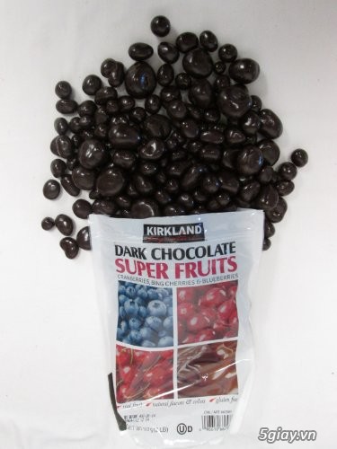 Socola Đắng Phủ Trái Cây Các Loại Kirkland Dark Chocolate Super Fruits - 1