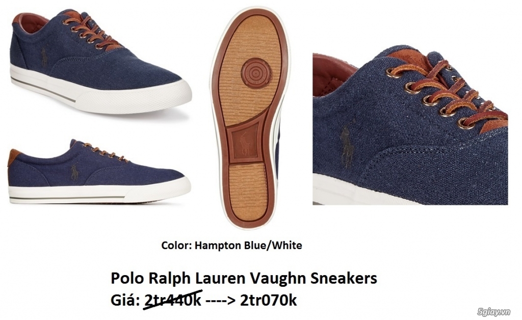 ĐẲNG CẤP SANG CHẢNH - Giày Sneaker POLO RALPH LAUREN, Giày ADIDAS Springblade Running từ Mỹ về - 23