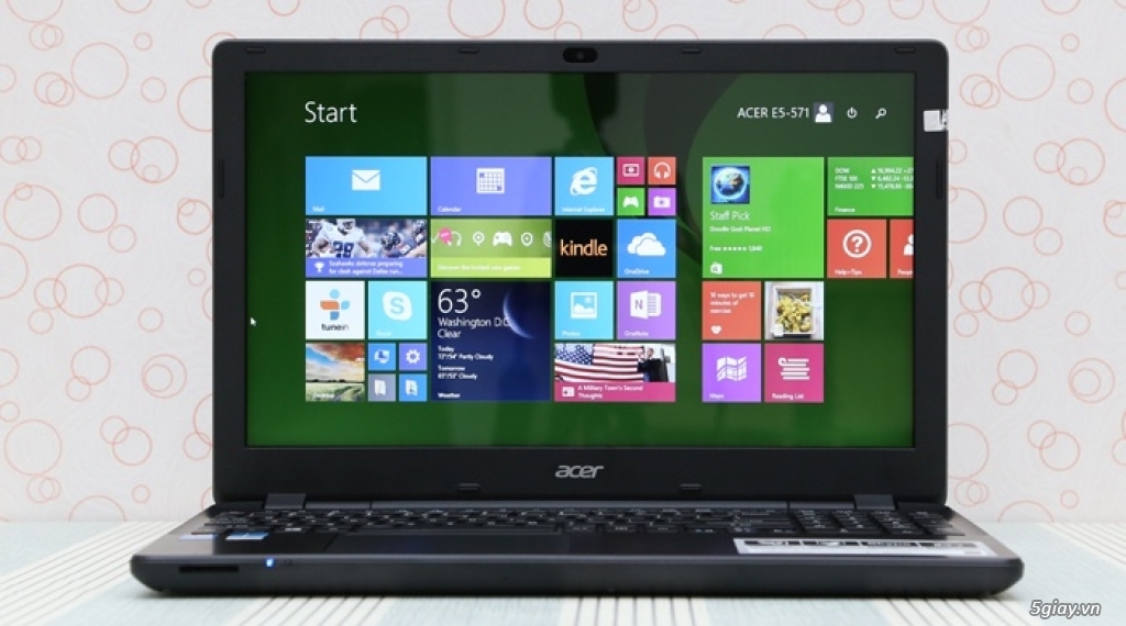 LAPTOP ACER E5 571-CORE I5-5200-RAM 4GB-HDD 500GB - 1