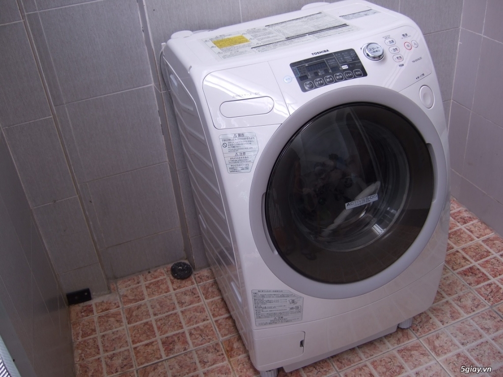 Bán máy giặt lồng ngangToshiba Zaboon TW-G510L rất mới - 1