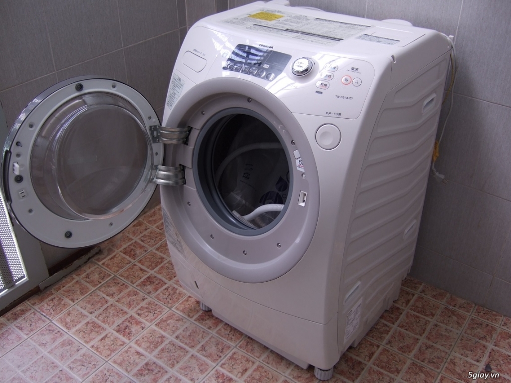 Bán máy giặt lồng ngangToshiba Zaboon TW-G510L rất mới - 3
