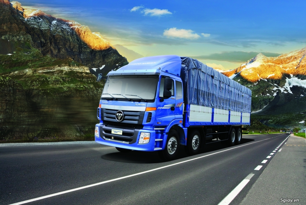 Xe tải nặng mới: THACO AUMAN C300B & C340 khuyến mại lớn