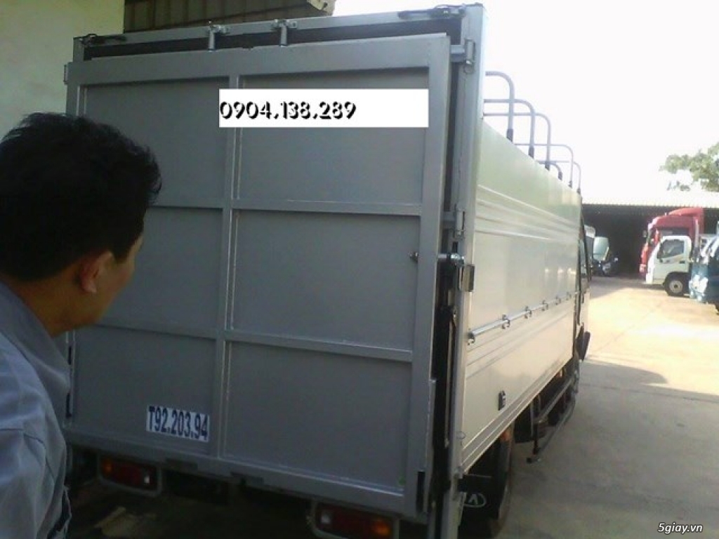 Xe tải bẩng nâng hạ kia ( 1,8 tấn ) thaco trường hải hưng yên - 2