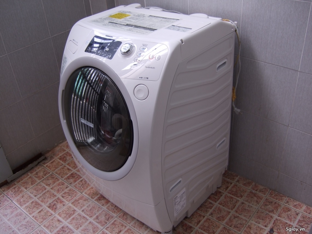 Bán máy giặt lồng ngangToshiba Zaboon TW-G510L rất mới