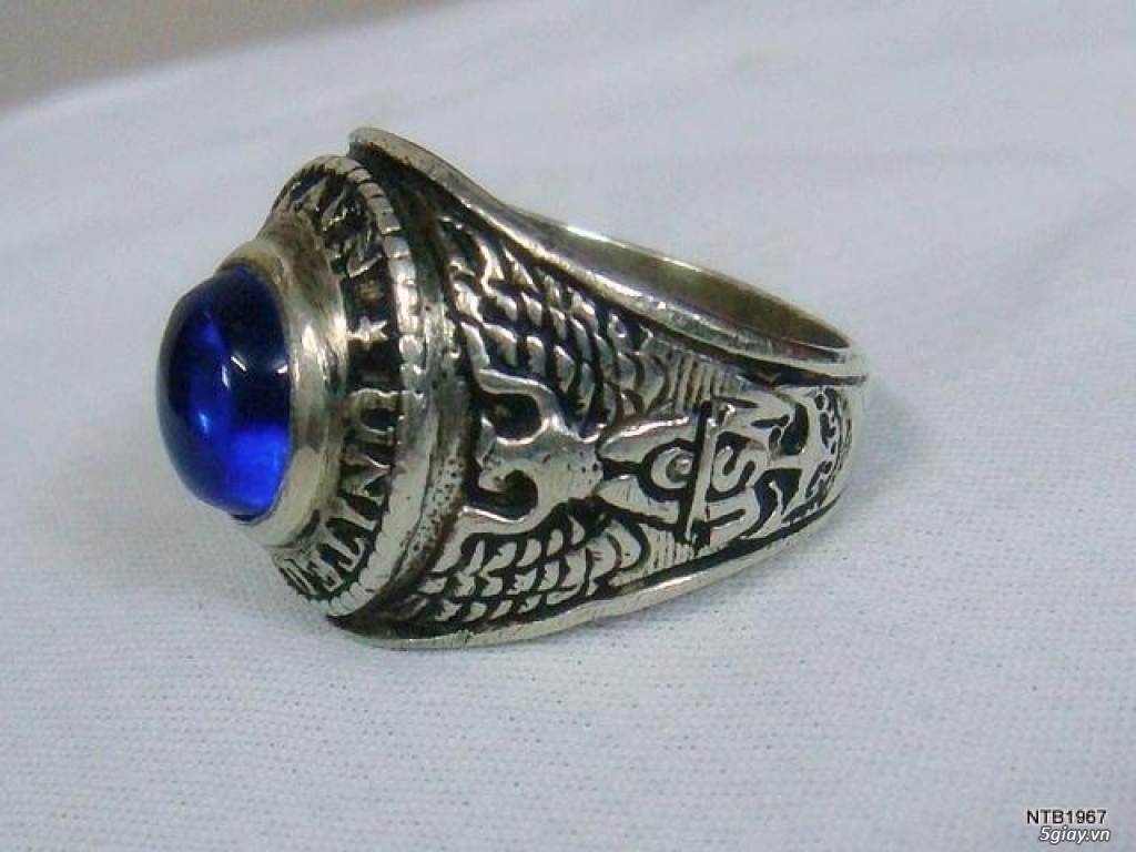 Nhẫn Bạc Nam Hàng Mỹ - 6