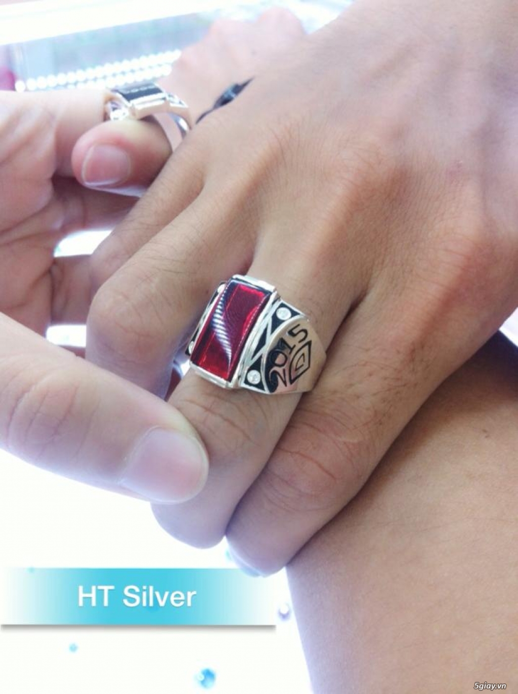Nhẫn Bạc Nam Hàng Mỹ - 3