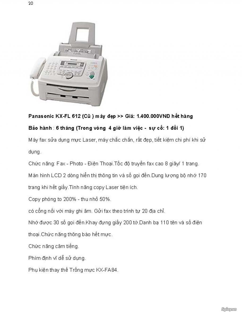 Sửa chữa Bộ Đàm,Máy Fax,Tổng Đài - 31