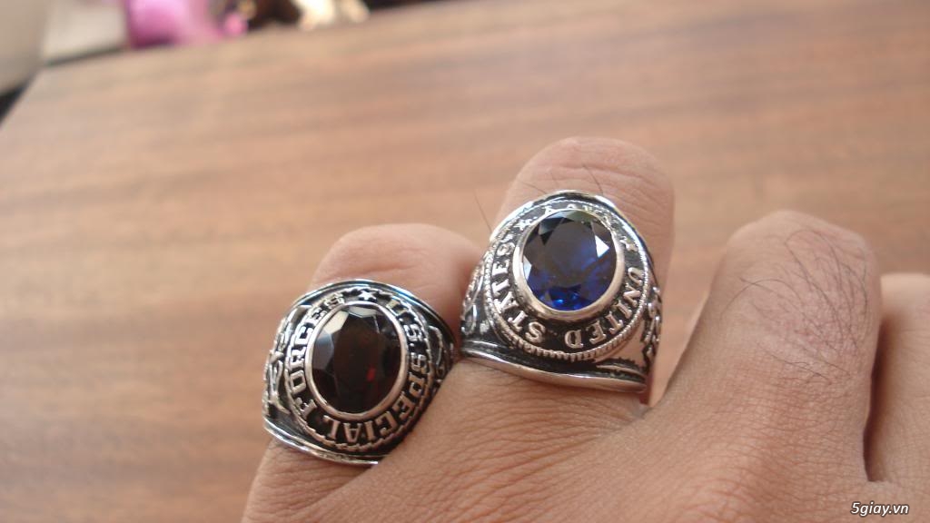 Nhẫn Bạc Nam Hàng Mỹ - 4