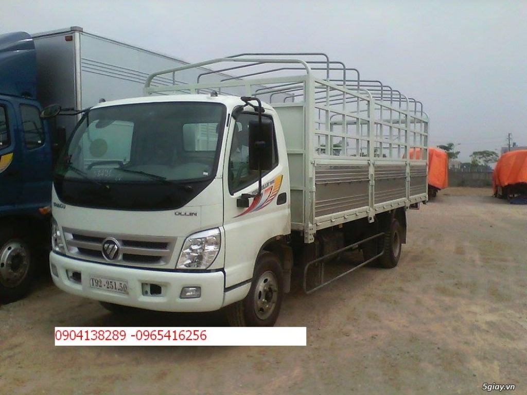 Xe tải 2.4 tấn KIA K165s nâng tải, 5 tấn OLLIN 500B nâng tải, 7 tấn OLLIN 700B - 1
